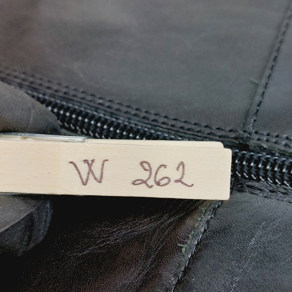 INC International Concepts Fedee Leather Buckle Knee High Black Boots W262 - Picture 10 of 10